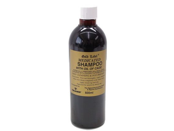 Gold Label Medicated Shampoo with Oil of Cade